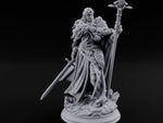 Staff Gripping Sword Trailing Human Paladin turntable