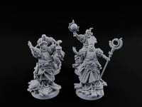 Tentacle Lashing Lantern Raising Cultists turntable