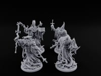 Tome Reading Staff Wielding Deep One Bishops turntable