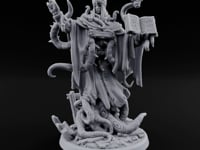 Tome Reading Staff Wielding Deep One Bishop B turntable
