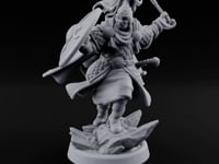 Mace Smashing Shield Bracing Reef Knight turntable