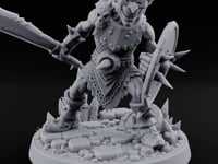 Dual Wielding Maniac Goblin Warrior turntable