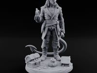 Potion Inspecting Tiefling Navigator turntable