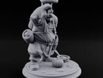 Sack Hoisting Human Chef turntable