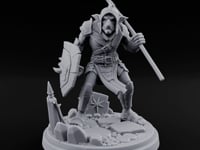 Shield Smashing Spear Thrusting Hobgoblin Warrior turntable