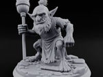 Broom Clutching Sneering Goblin Janitor turntable