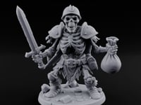 Sword Raising Loot Clutching Skeleton Guard turntable