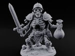 Sword Raising Loot Clutching Skeleton Guard turntable