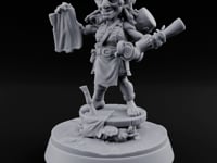 Map Waving Mallet Wielding Goblin Trickster turntable