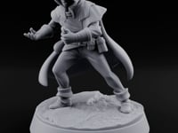 Claw Reaching Crouching Human Rogue turntable
