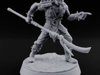 Blade Dragging Pointing Hobgoblin Guard turntable