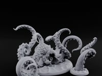 Tentacles Thrashing Kraken Sea Terror turntable