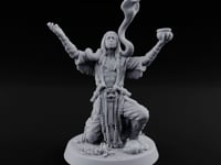 Arms Raised Offering Head Cultist turntable