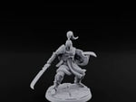 Staff And Sword Striking Human Sentinel Knight Model B turntable