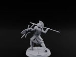 Spear And Shield Lunging Human Spear Warrior Model B turntable