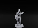 Trident Shield Clashing Human Gladiator Model B turntable