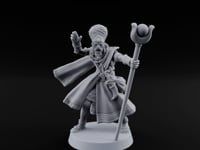Hand Gesturing Ancient Priest turntable
