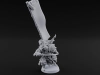 Lurching Forward Samuari Standard Bearer turntable