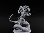 Snake Hair Striking Medusa Warrior turntable