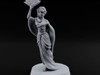Fan Dancing Human Geisha Model A turntable