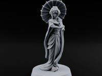 Fan Dancing Human Geisha Model B turntable
