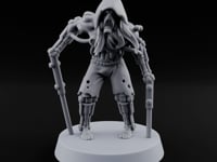 Mechanically Limbed Cyborg Stalker Model A A turntable