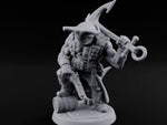 Anchor at the Ready Sharkfolk Pirate Captain turntable