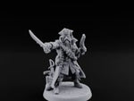 No Quarter Given Human Pirate Captain turntable