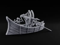 Taking Aim Human Pirate Skiff turntable