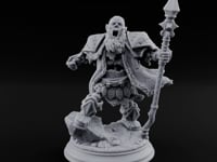 Risen and Roaring Undead Dwarf Warrior B turntable
