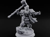 Risen and Roaring Undead Dwarf Warrior E turntable