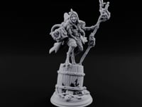 Child Snatching Baba Yaga Witch turntable