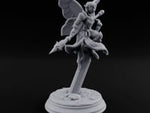 Poised on a Blade Fairy Warrior turntable
