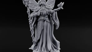 Granting Wishes Fairy Godmother turntable