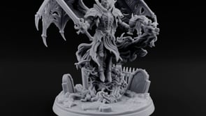 Raising a Deadly Toast Vampire Lord turntable