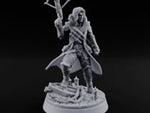 Crossbow at the Ready Human Vampire Hunter turntable