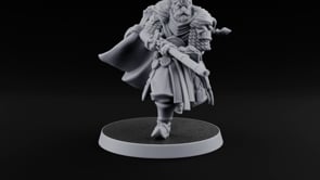 Standing to Arms Human Janissary A turntable