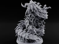 Bursting from Below Purple Worm D turntable