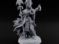 Commanding the Sands Human Sorceress turntable