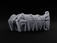Wrapped for Eternity Mummy Tomb Prop C turntable