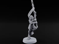 Acrobatically Poised to Strike Elf Bladesinger H turntable