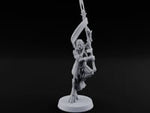 Acrobatically Poised to Strike Elf Bladesinger H turntable