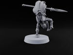 Acrobatically Poised to Strike Elf Bladesinger C turntable