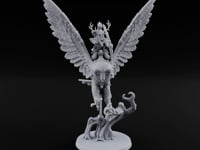 Taking Wing Elf Great Owl Rider A turntable