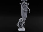 Banner Held High Feral Elf Standard Bearer turntable