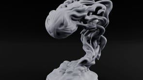 Second Thoughts Swirling Shadow B turntable