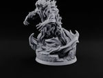 Rising Through Flame Fire Elemental turntable