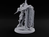 Holding the Line Myrmidon Shieldbearer A turntable