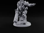 Armed to Overwhelm Human Heavy Gunner H turntable