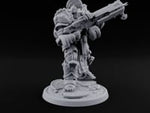 Armed to Overwhelm Human Heavy Gunner J turntable